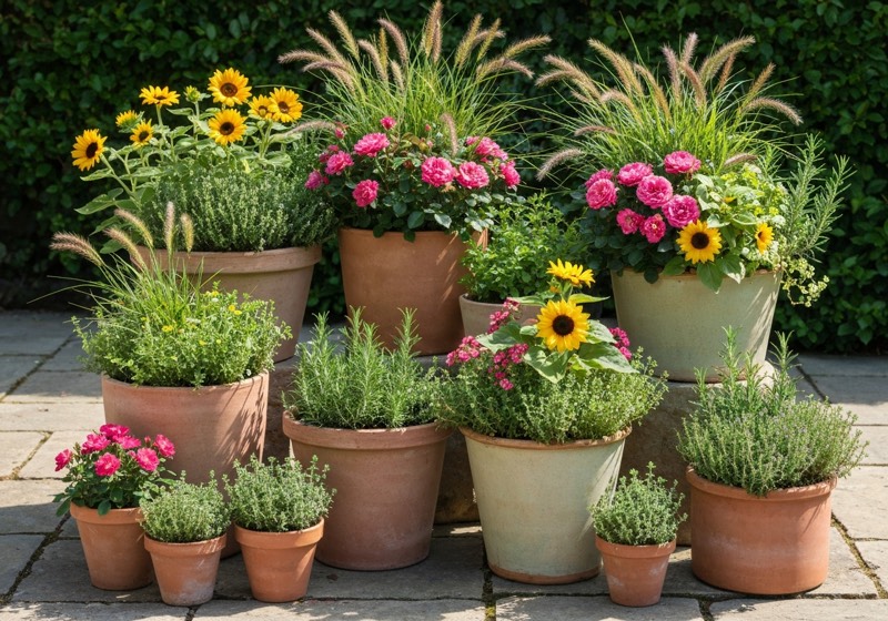Container Garden Ideas: Beautiful Pots, Planters & Arrangements